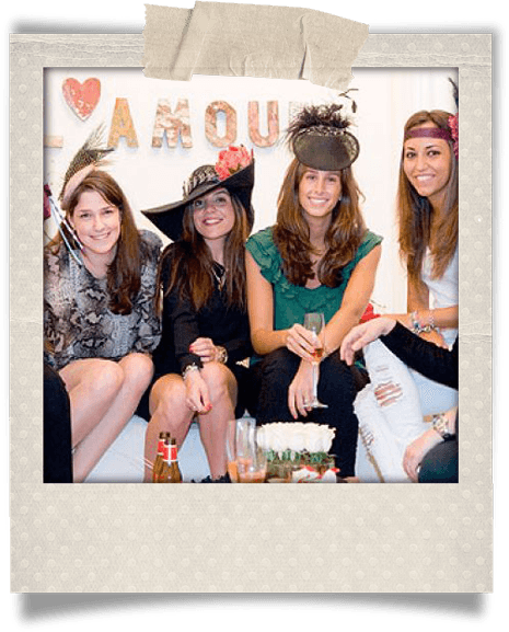 Chicas en una Beauty PArty